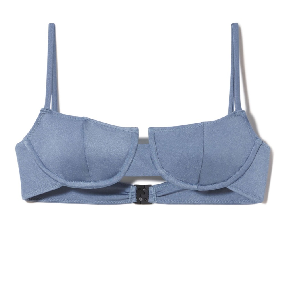 iNAMORATA Blue Swim Top